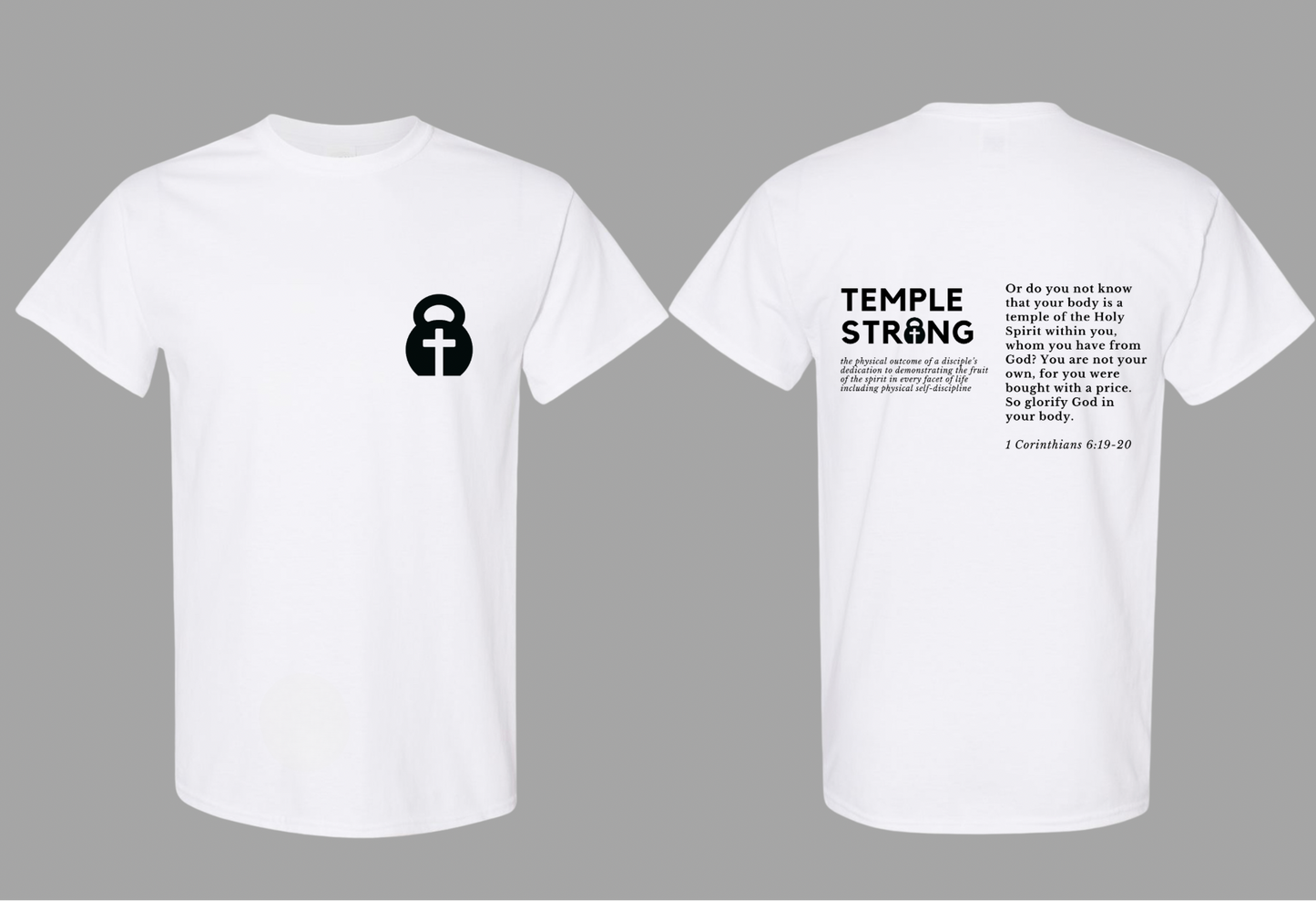 Fit Kids - Temple Strong - Scripture (Crew)