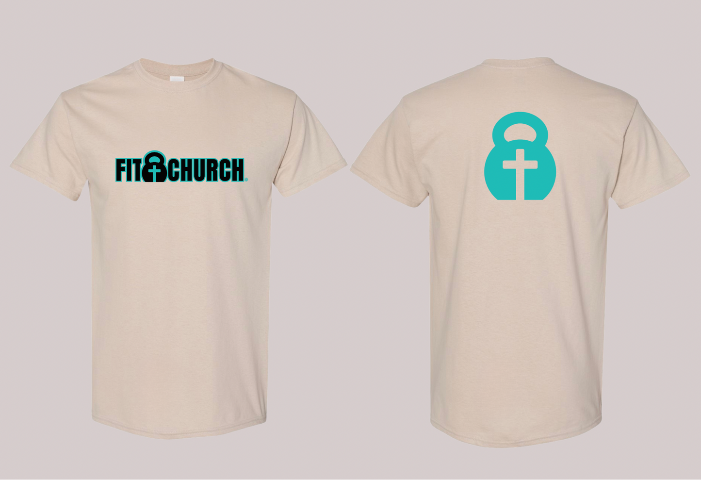 Fit Church - Teal (Crew)