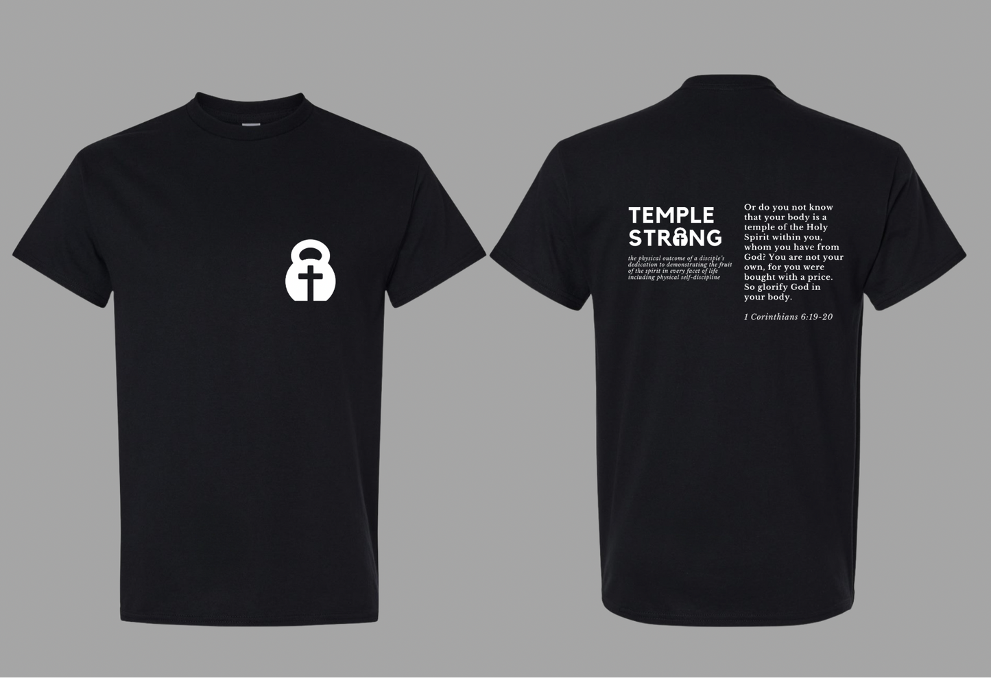 Fit Kids - Temple Strong - Scripture (Crew)