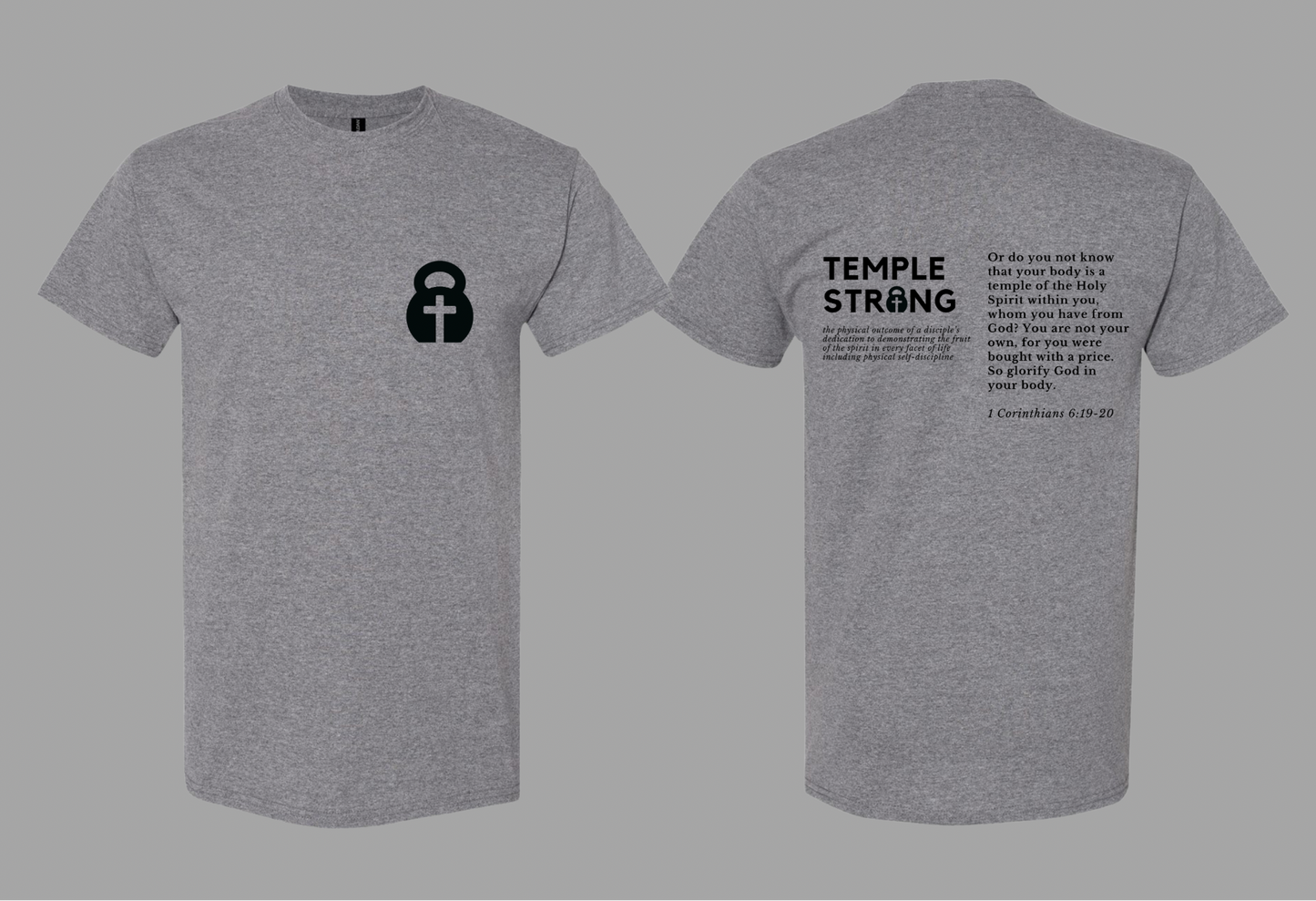 Fit Kids - Temple Strong - Scripture (Crew)