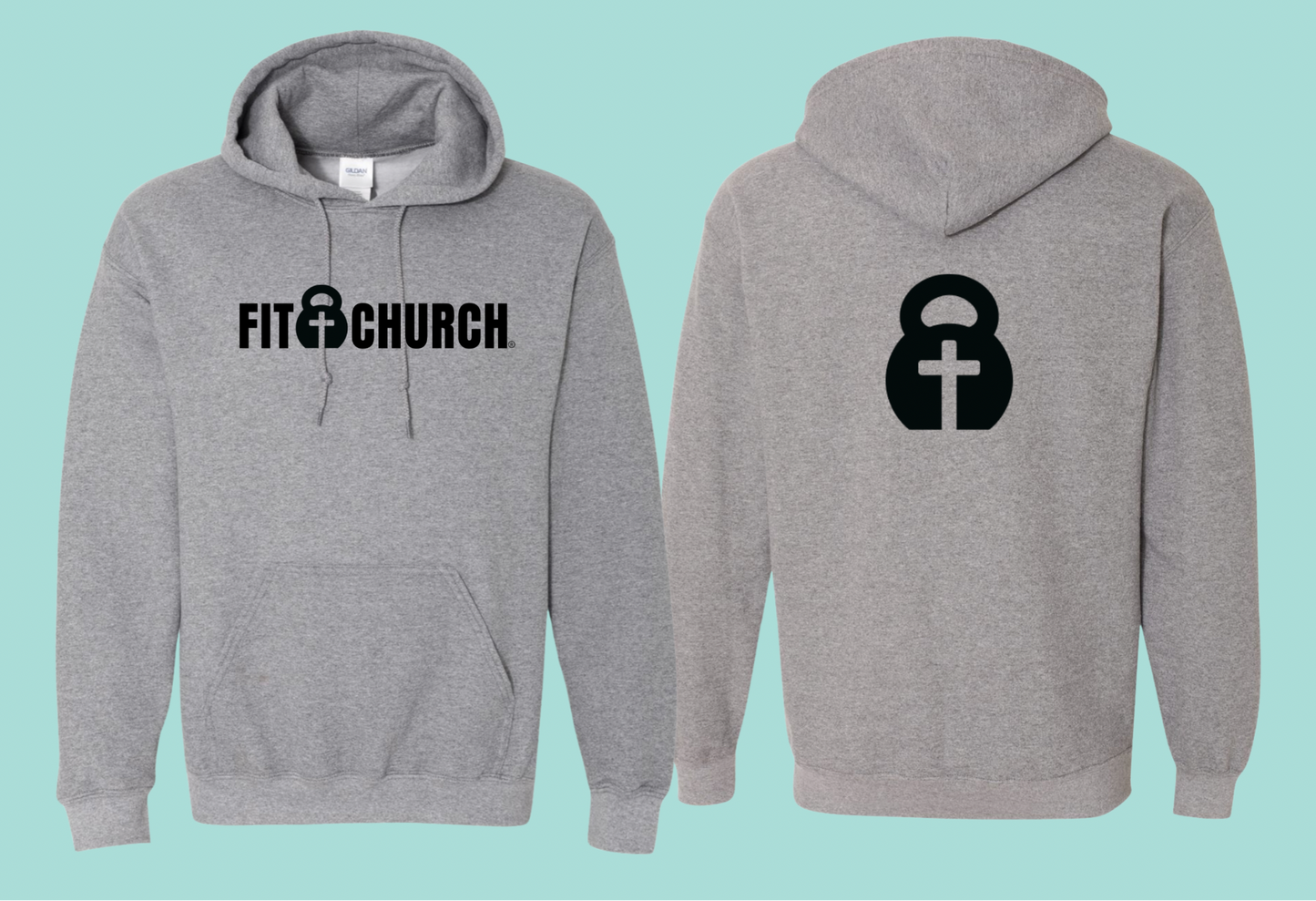 Fit Church - Original (Pull Over Hoodie)