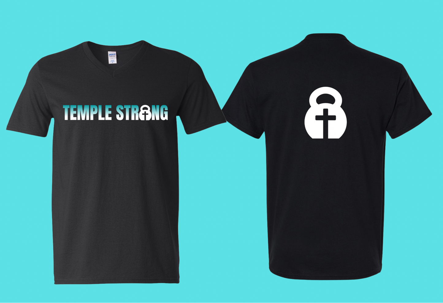 Temple Strong - Fade (V-Neck)