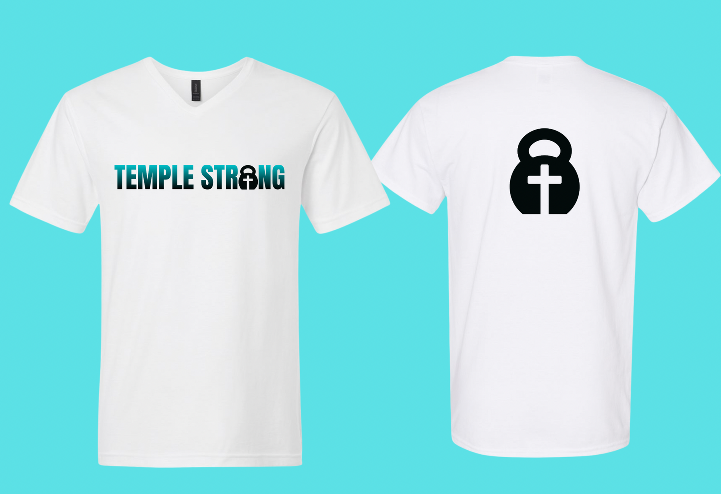 Temple Strong - Fade (V-Neck)