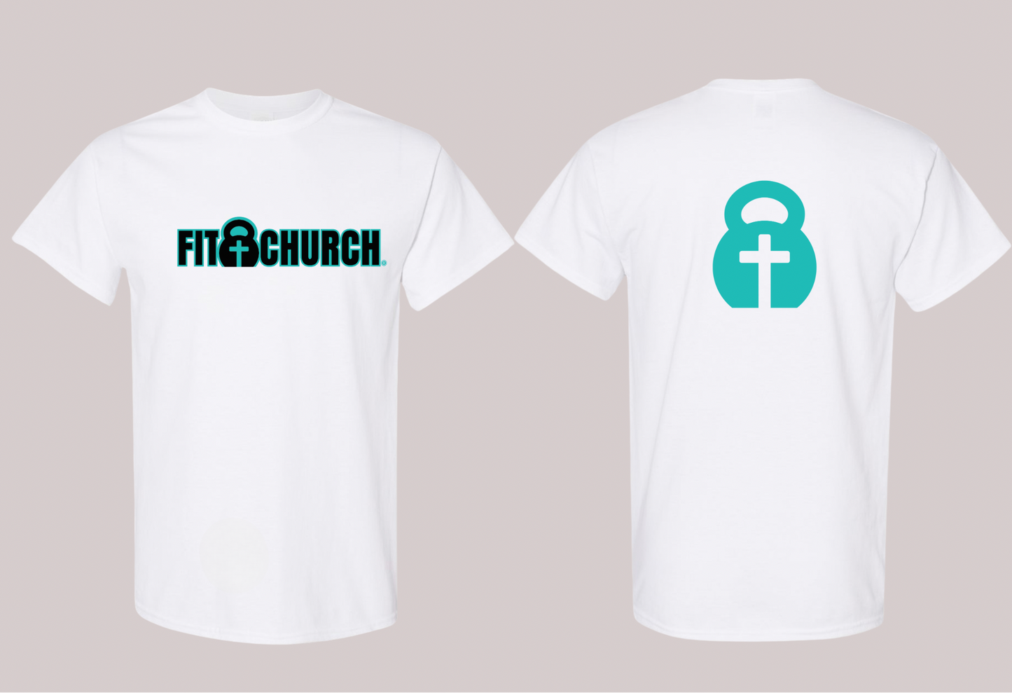 Fit Church - Teal (Crew)