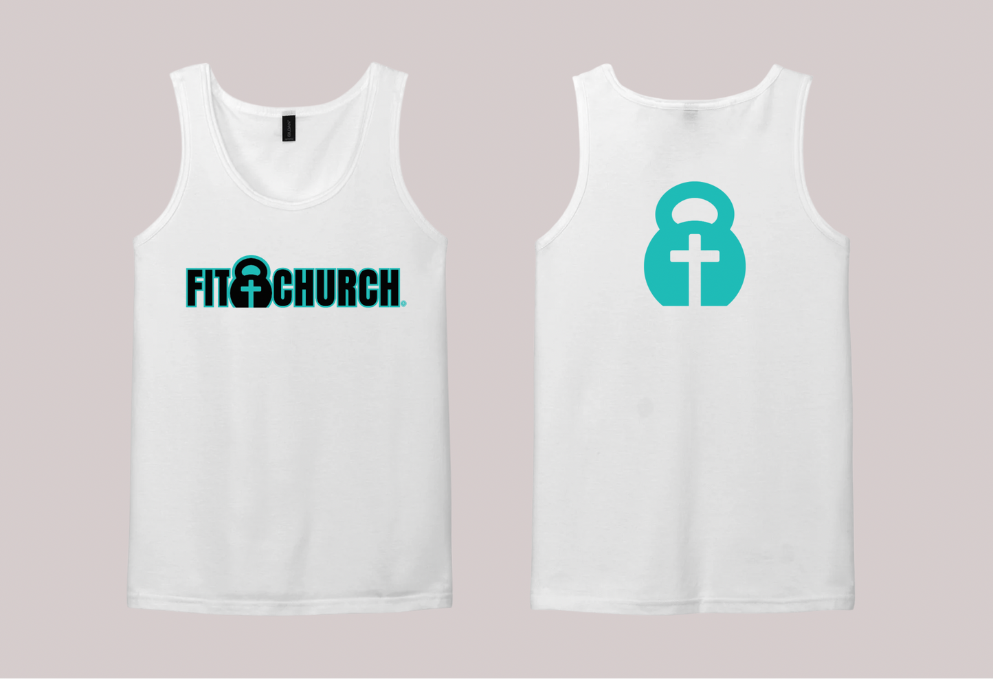 Fit Church Teal (Tank)