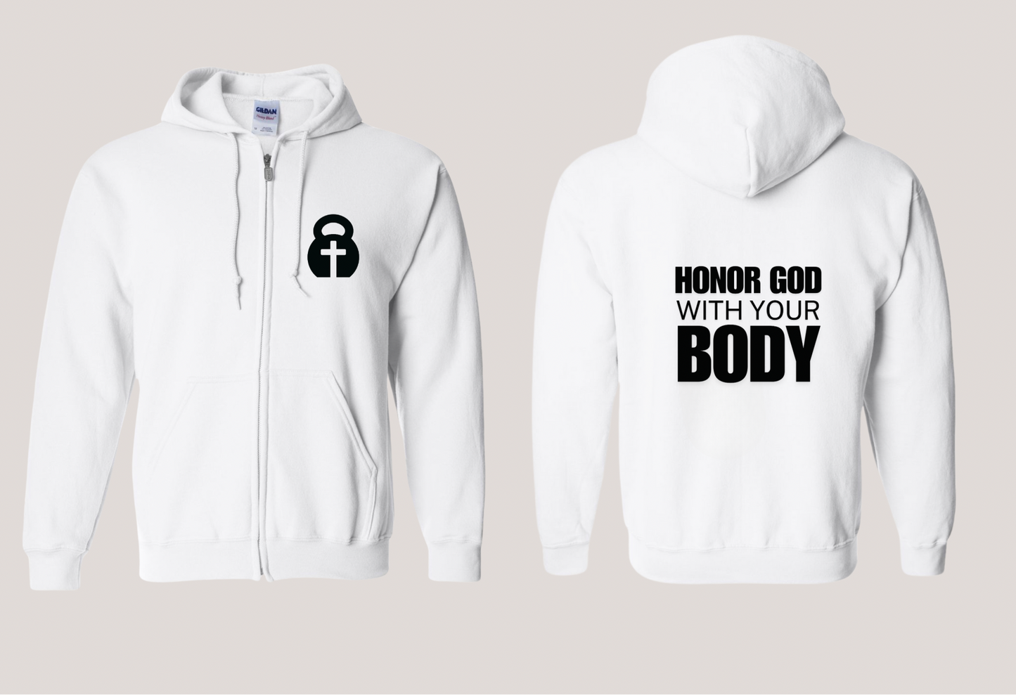 Honor God With Your Body (Pull Over Hoodie)