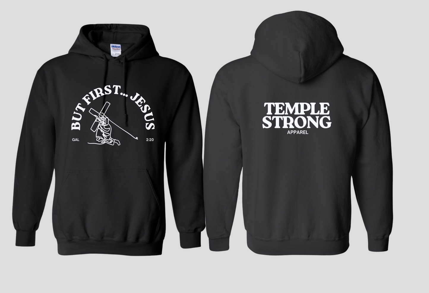 But First…Jesus (Pull Over Hoodie)