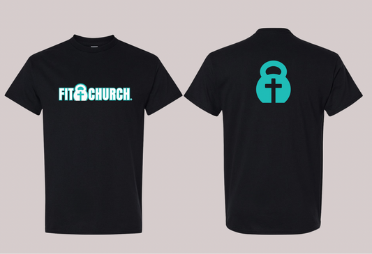 Fit Church - Teal (Crew)