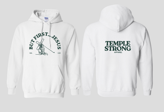 But First…Jesus (Pull Over Hoodie)