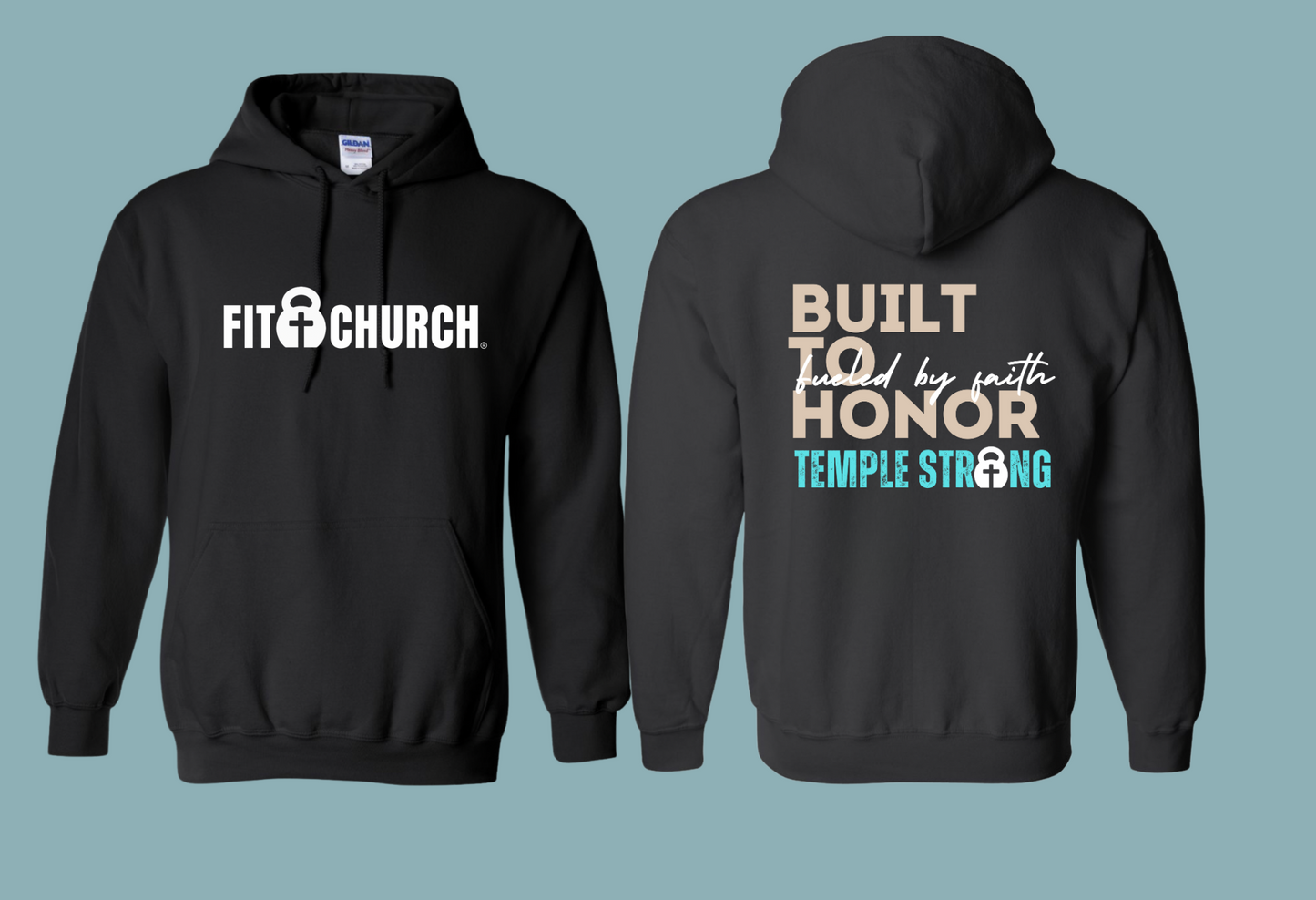 Built to Honor (Full Zip Hoodie)