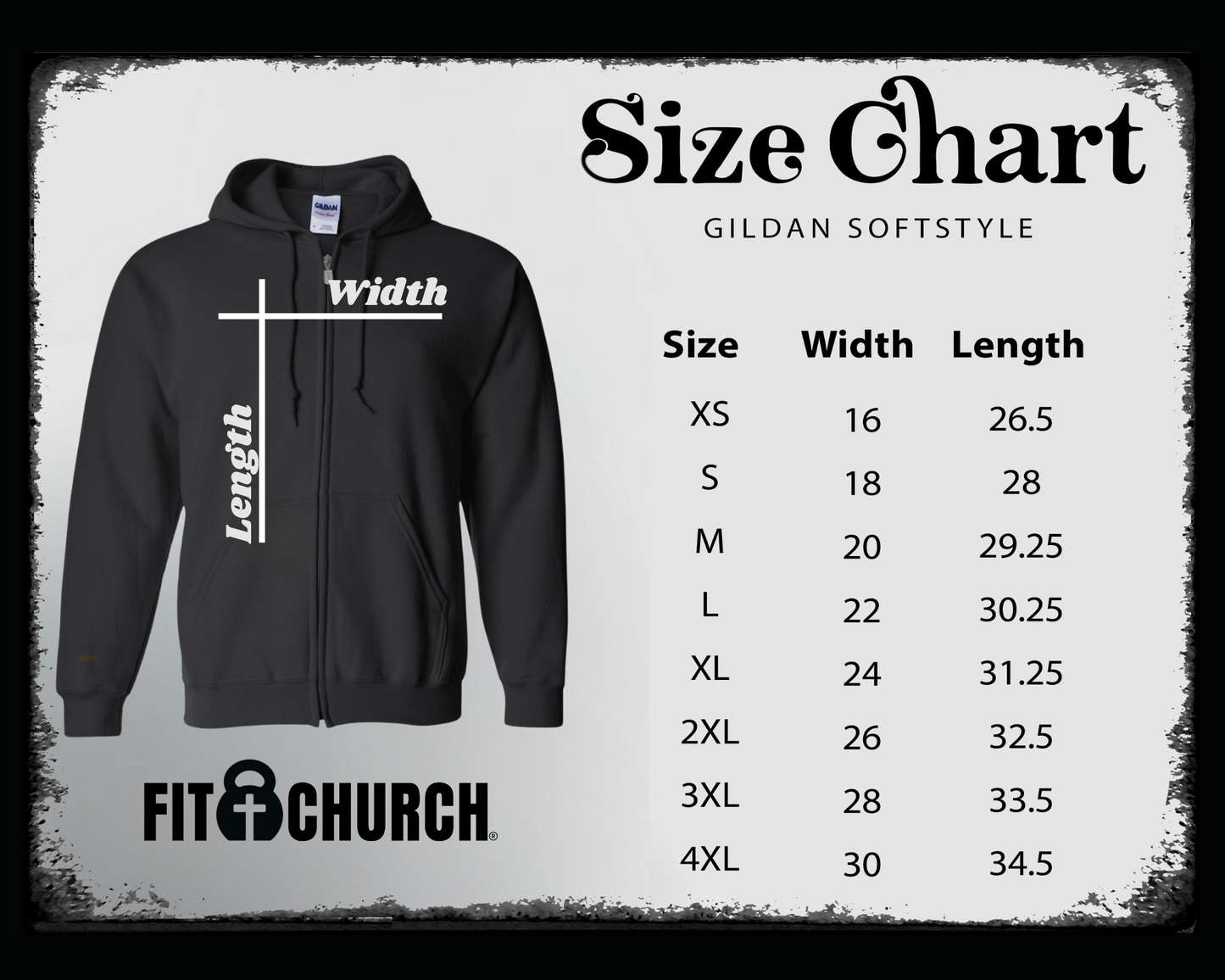 Built to Honor (Full Zip Hoodie)